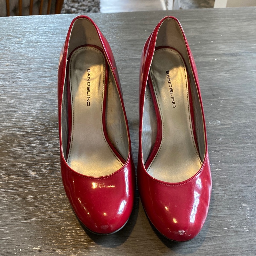 Bandolino red high heels